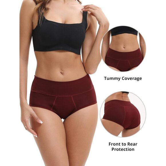 ⚡Women’s Period Panties High Waist Leakproof Underwear Heavy Flow Absorption 5 - Picture 2 of 6